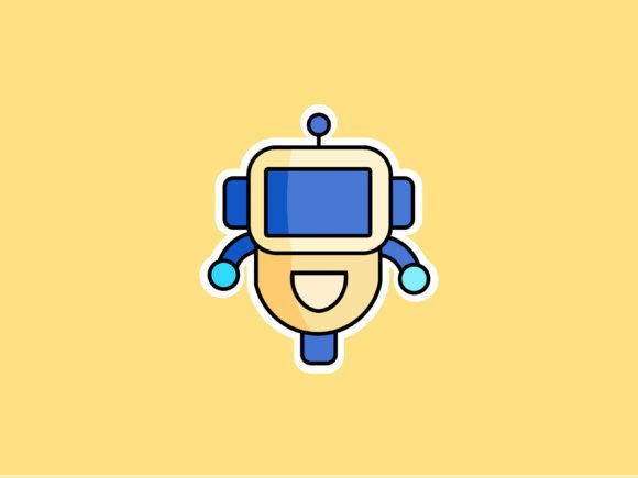 Charming Toy Robot Illustrations for Easter and Beyond