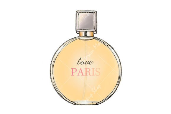 Charming Visuals: Using Cute Perfume Fashion Illustrations