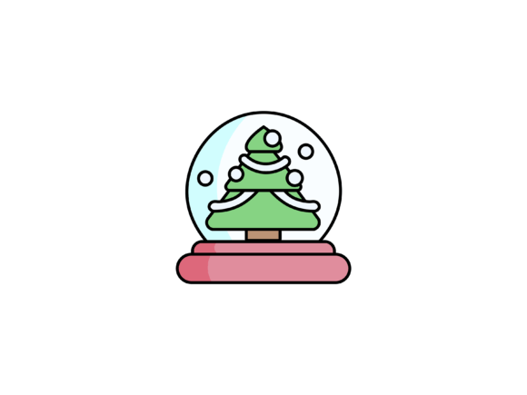 Enchanting Christmas Doll Tree Illustrations for Festive Design
