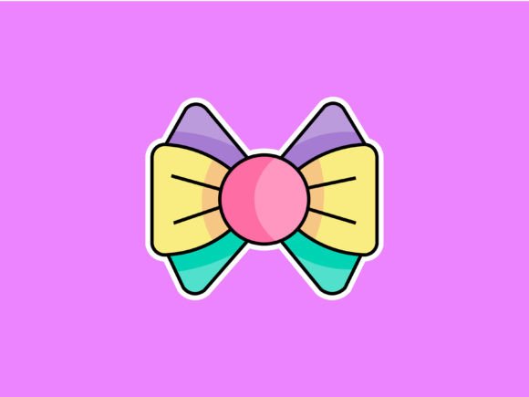 Mardi Gras Tie Illustrations: A Festive Asset for Designers