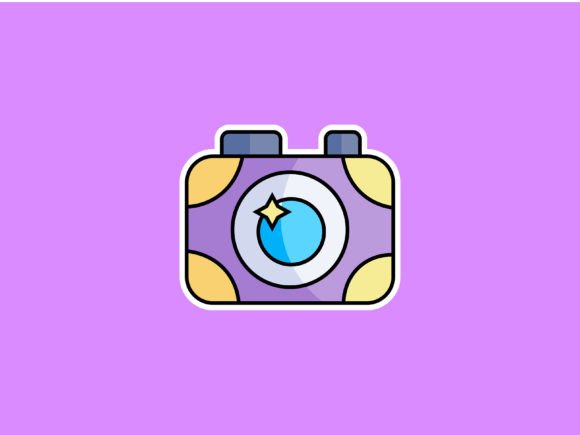 Party Camera Illustrations: Versatile Design for Every Project