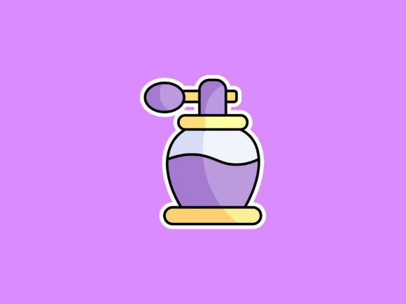 Party Perfume Illustrations: A Versatile Design Asset