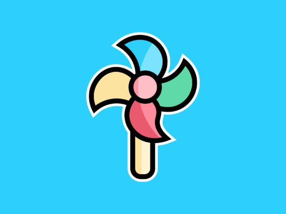 Playful Pinwheels: A Design Asset for Every Season