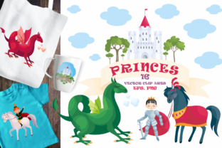 Princes Vector Clip Art: Adorable Illustrations for Any Project