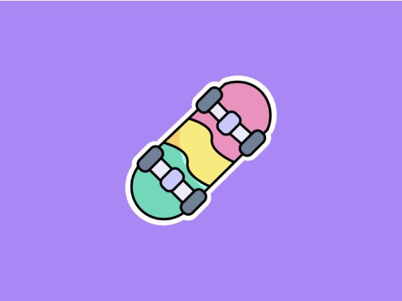Retro Skateboard Illustrations: A Timeless Vibe for Modern Design