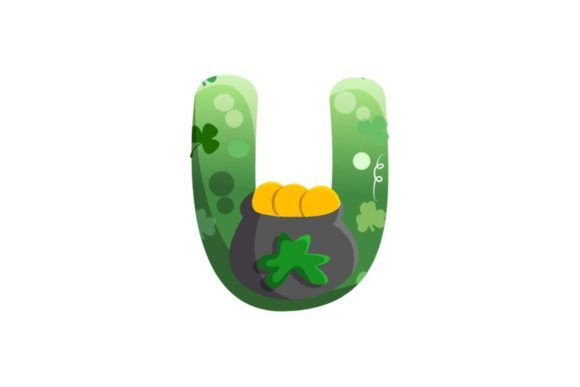 St Patrick Icon Alphabet U Illustrations: A Designer's Asset
