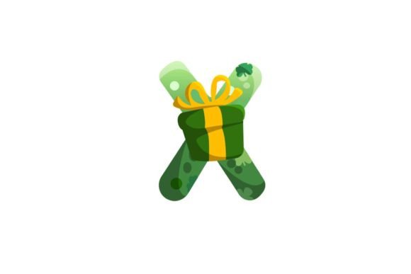 St Patrick Icon Alphabet X: A Designer's Holiday Toolkit