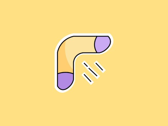 Toys Boomerang Illustrations: A Playful Asset for Creative Projects