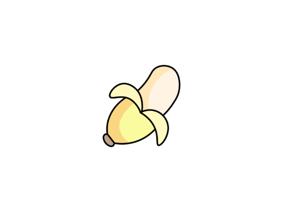 Vegetarian Banana Illustrations: A Fresh Take on Playful Design Assets